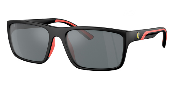 FERRARI FZ6003U - Black Matte, Acetate, Rectangle frame