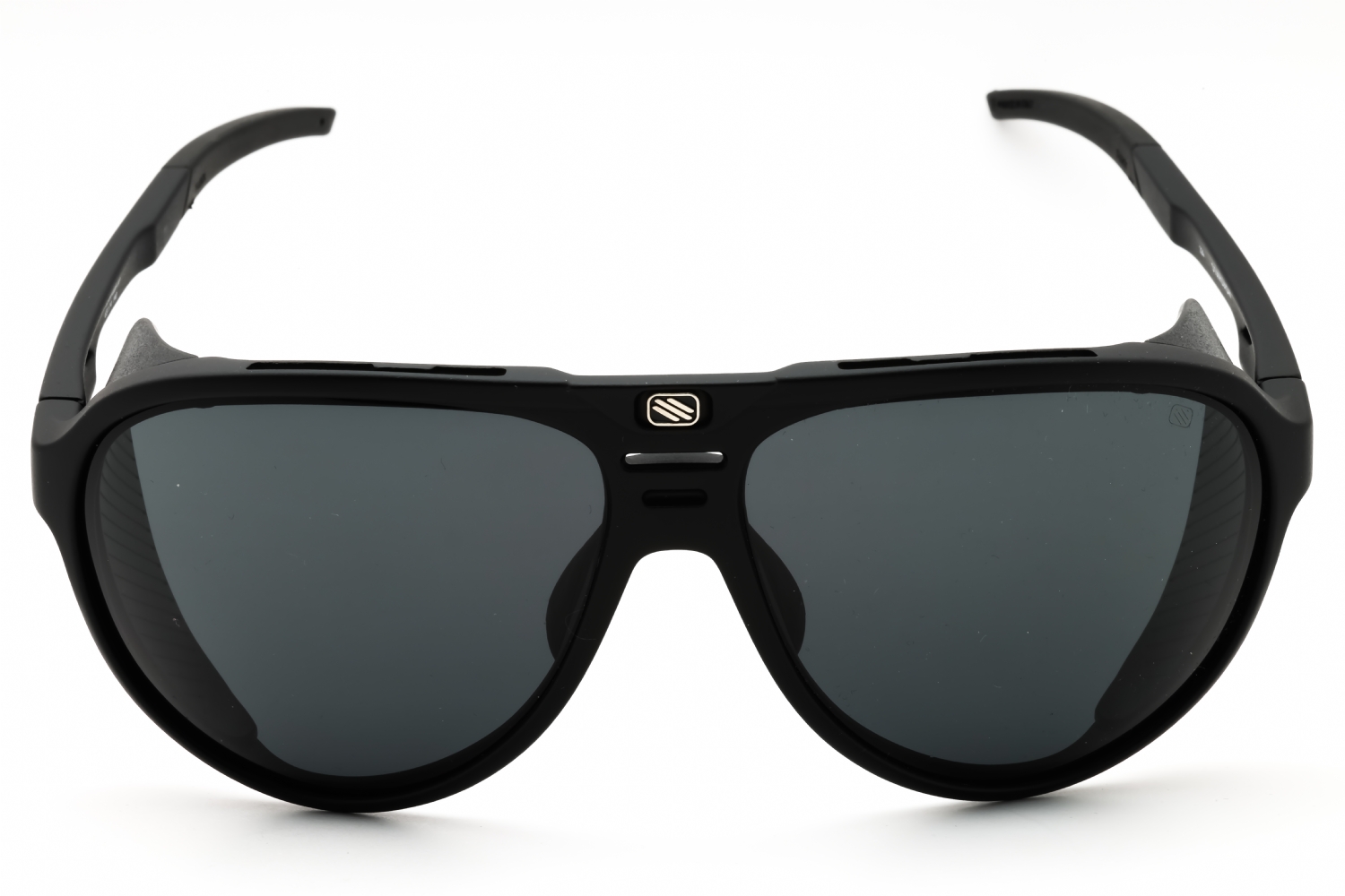 Rudy Project SP811006 - Black M.- Smoke Black, Plastic, Aviator frame