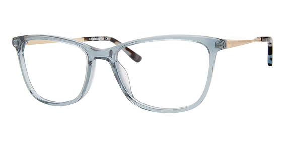 Liz Claiborne L 463 - Aqua Crystal, Acetate, Rectangle frame