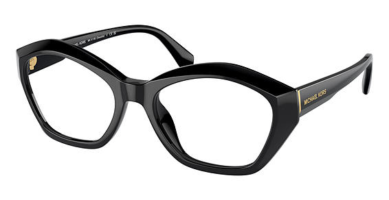Michael Kors MK4116U SEASIDE - Black, Acetate, Oval frame