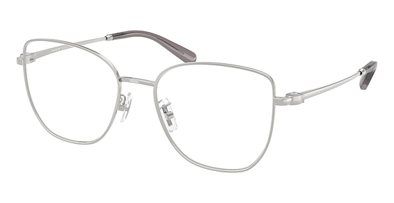 COACH HC5197D - Shiny Silver, Metal, Cat Eye frame