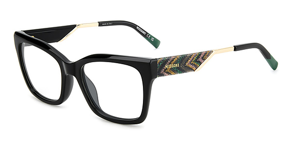 Missoni MIS 0265/G - Black, Acetate, Rectangle frame