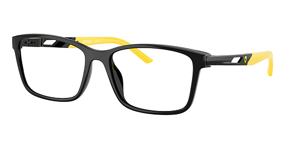 FERRARI FZ8012U - Black, Acetate, Rectangle frame