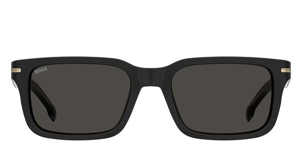 Hugo Boss Boss 1628/S - Black, Acetate, Rectangle frame