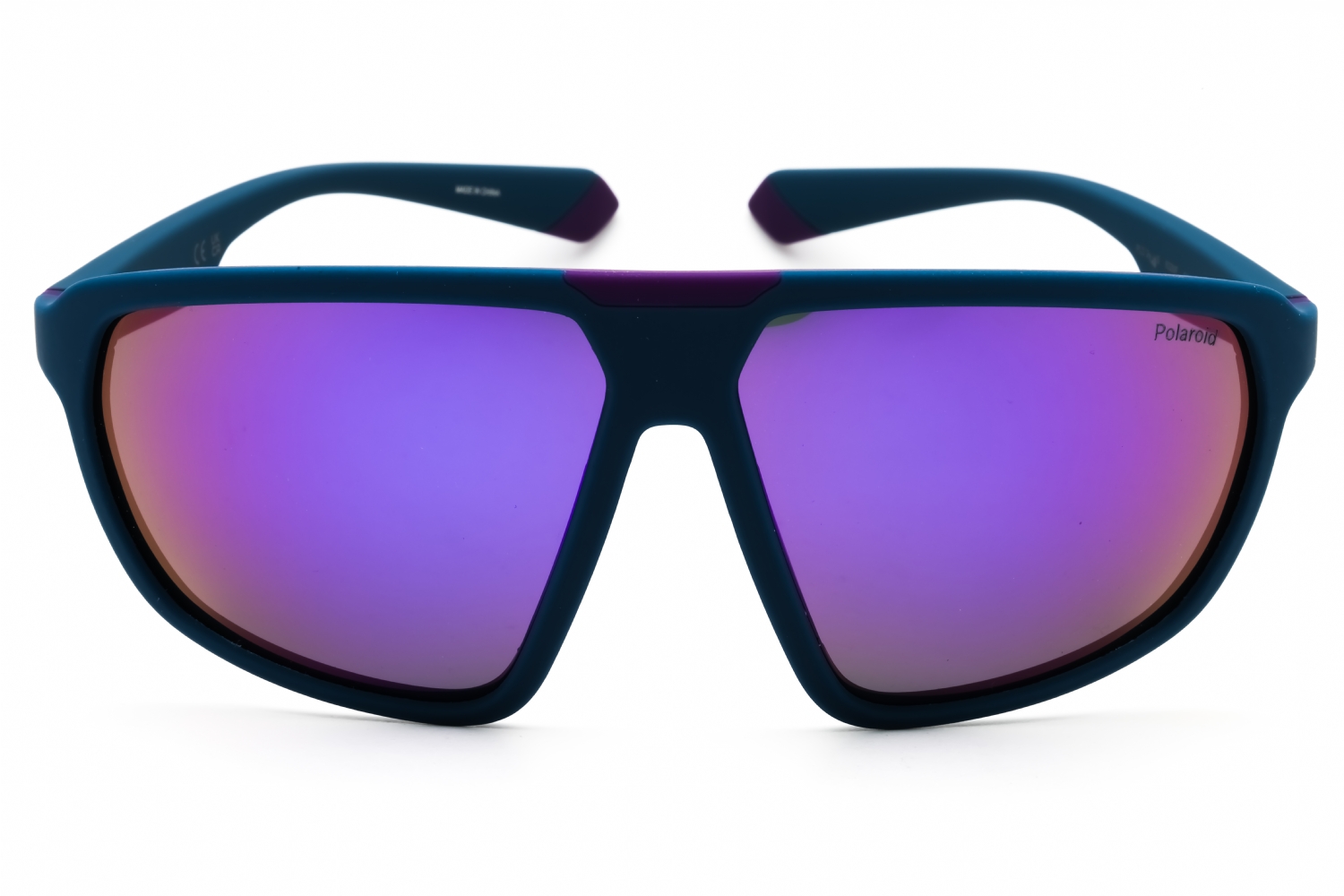 Polaroid PLD 2142/S - Semi Matte Blue Violet, Plastic, Rectangle frame