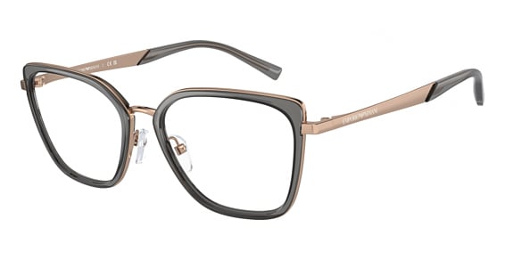 Emporio Armani EA1152 - Shiny Rose Gold, Metal, Cat Eye frame