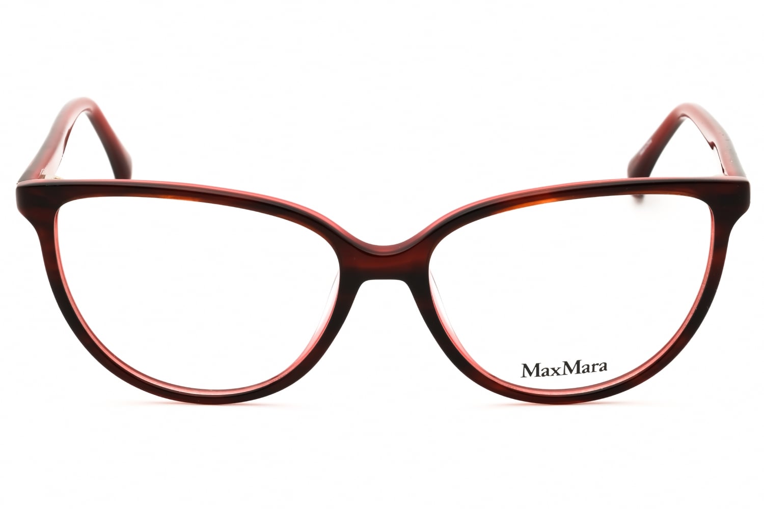 Max Mara MM5055 - Shiny Bordeaux, Acetate, Oval frame