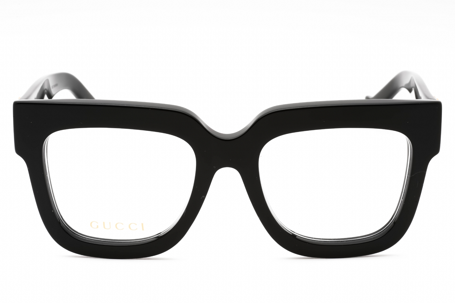 Gucci GG1549O - Black-Black, Mixed Materials, Rectangle frame
