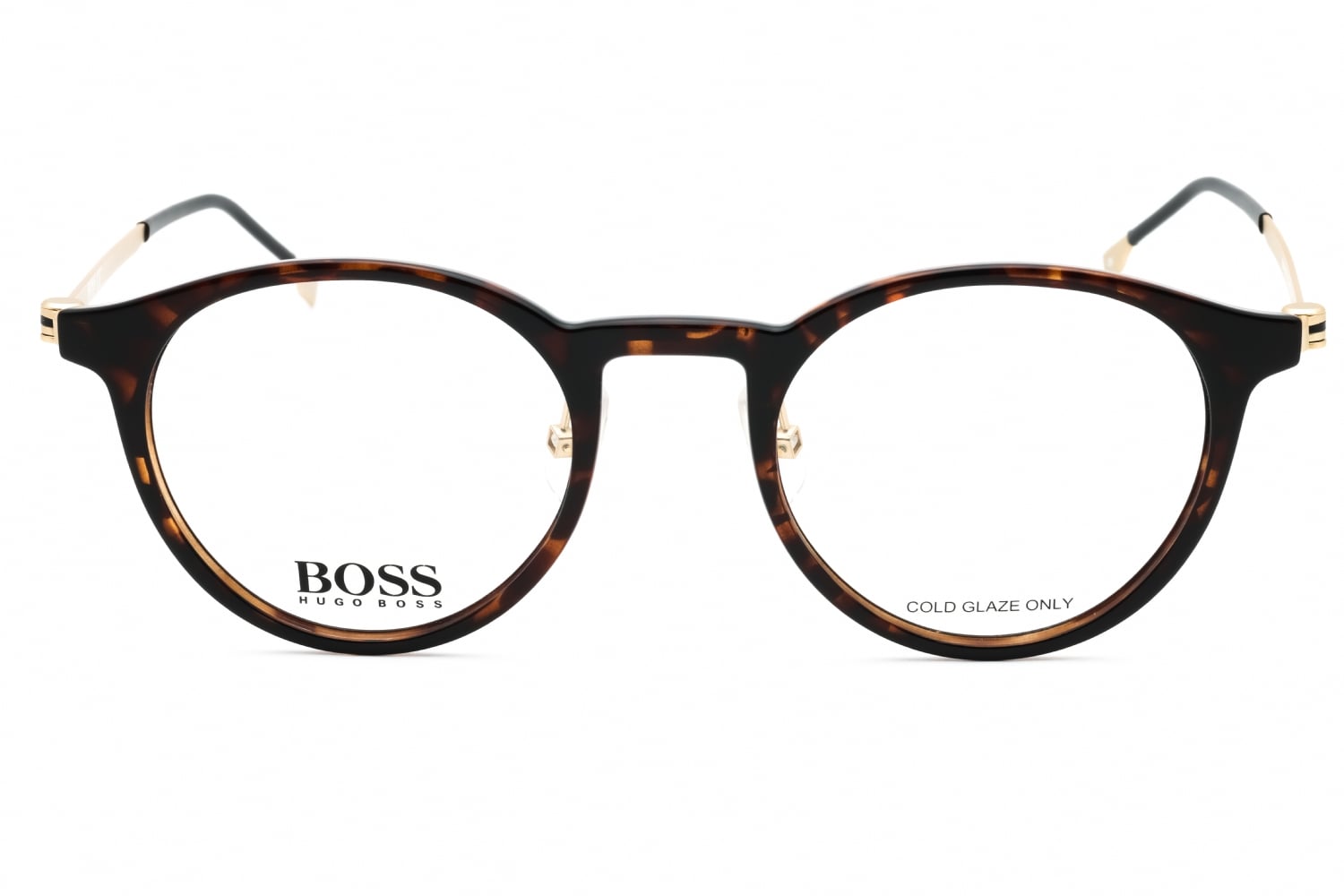 Hugo Boss BOSS 1350/F - Havana, Plastic, Round frame