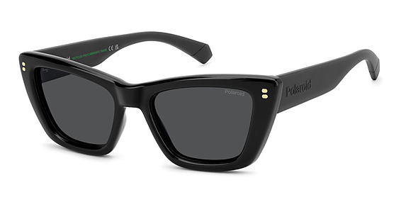 Polaroid PLD 6242/S/X/US - 807m9 Black, Plastic, Cat Eye frame
