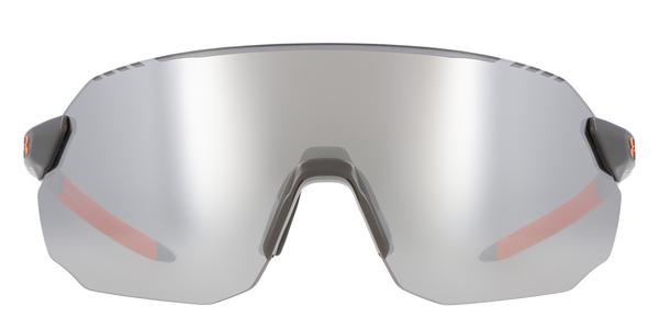 Under Armour UA HALFTIME - Grey, Plastic, Wrap-Around frame
