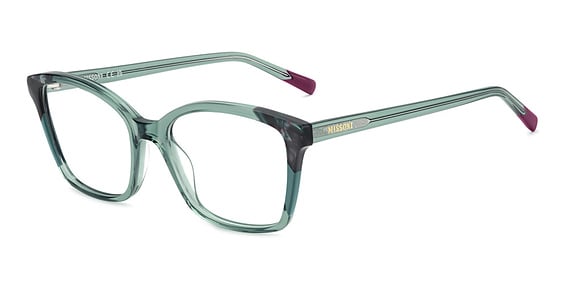 Missoni MIS 0252 - Prld Gren, Acetate, Cat Eye frame