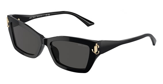 Jimmy Choo JC5011U - Black, Plastic, Rectangle frame