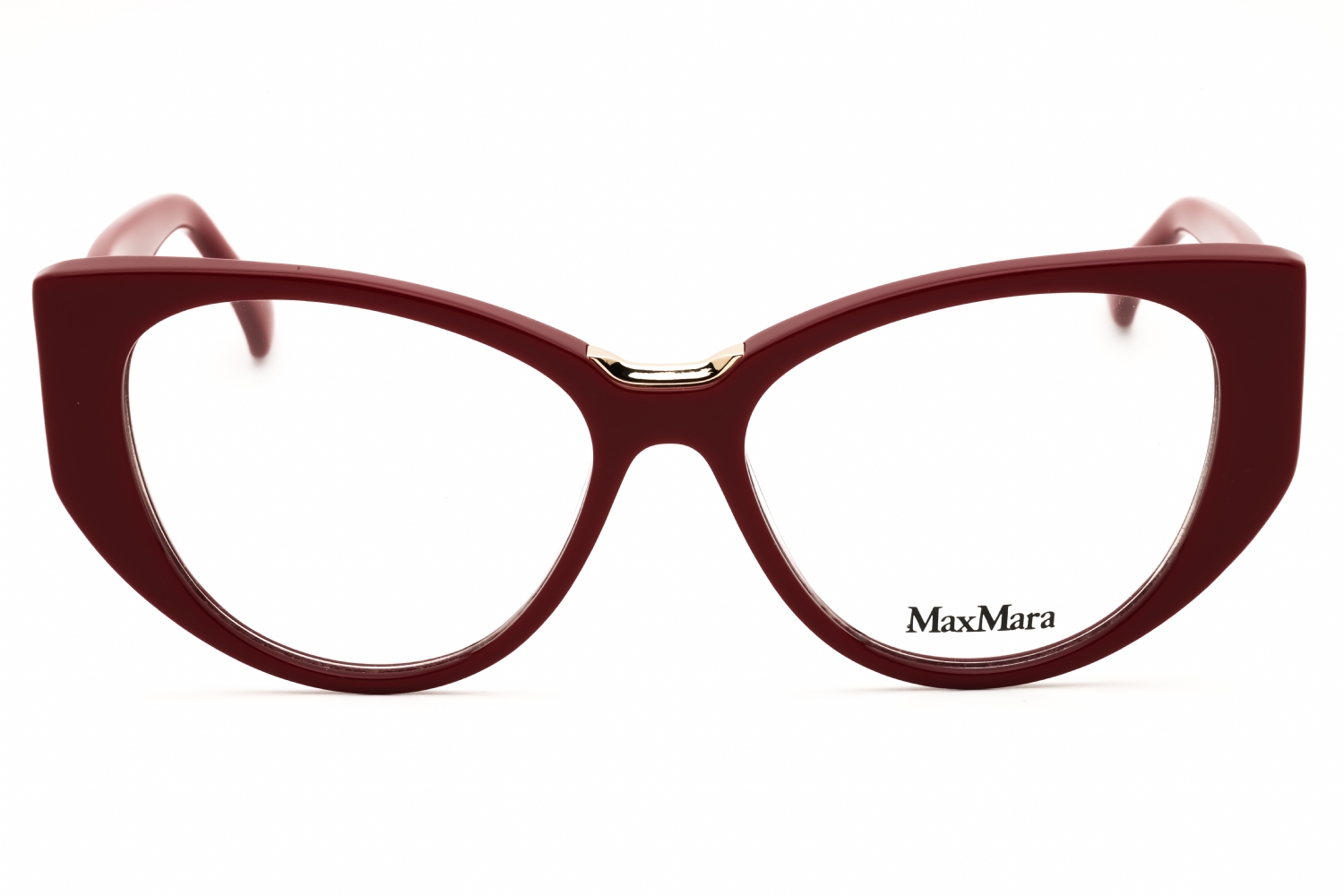 Max Mara MM5142 - Shiny RED, Acetate, Cat Eye frame