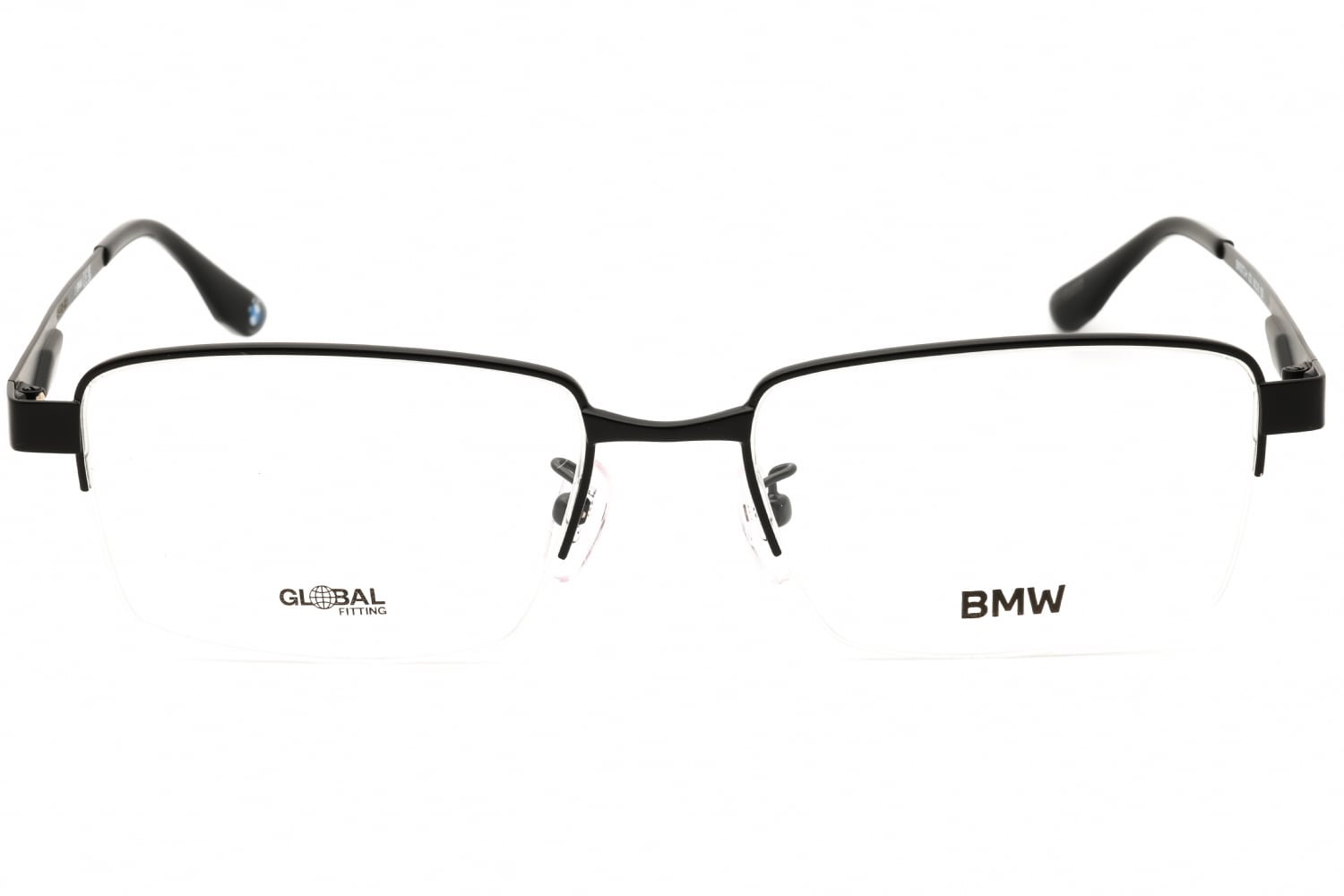 BMW BW5072-H - Matte Black, Metal, Rectangle frame