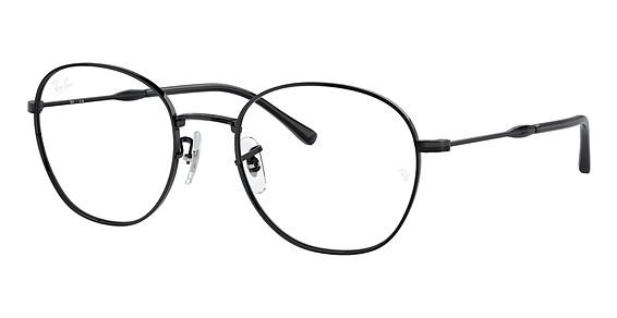 Ray-Ban RX6509 - Black, Metal, Oval frame
