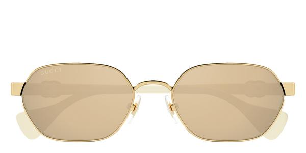 Gucci GG1593S - Gold, Metal, Round frame