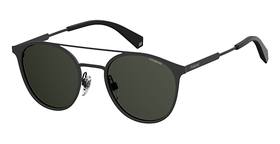 Polaroid PLD 2052/S - 807m9 Black, Stainless Steel, Round frame