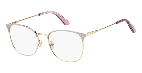 Juicy Couture JU 212 - Matte Pink, Stainless Steel, Rectangle frame