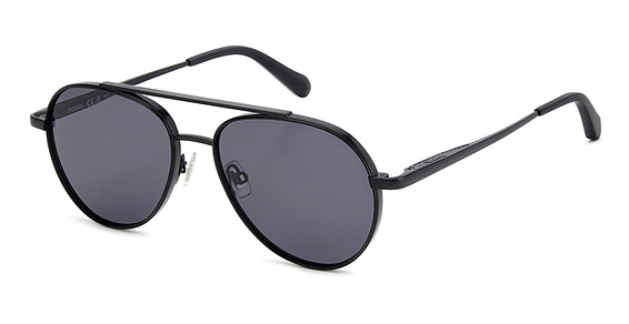 Fossil FOS 3171/G/S - 003ir Mtt Black, Metal, Aviator frame