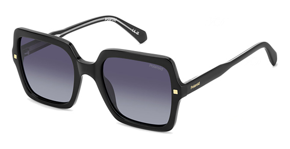 Polaroid PLD 4165/S/X - 807wj Black, Acetate, Rectangle frame