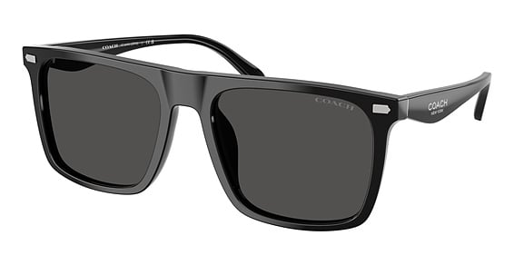 COACH HC8440U CBY95 - Black, Plastic, Rectangle frame