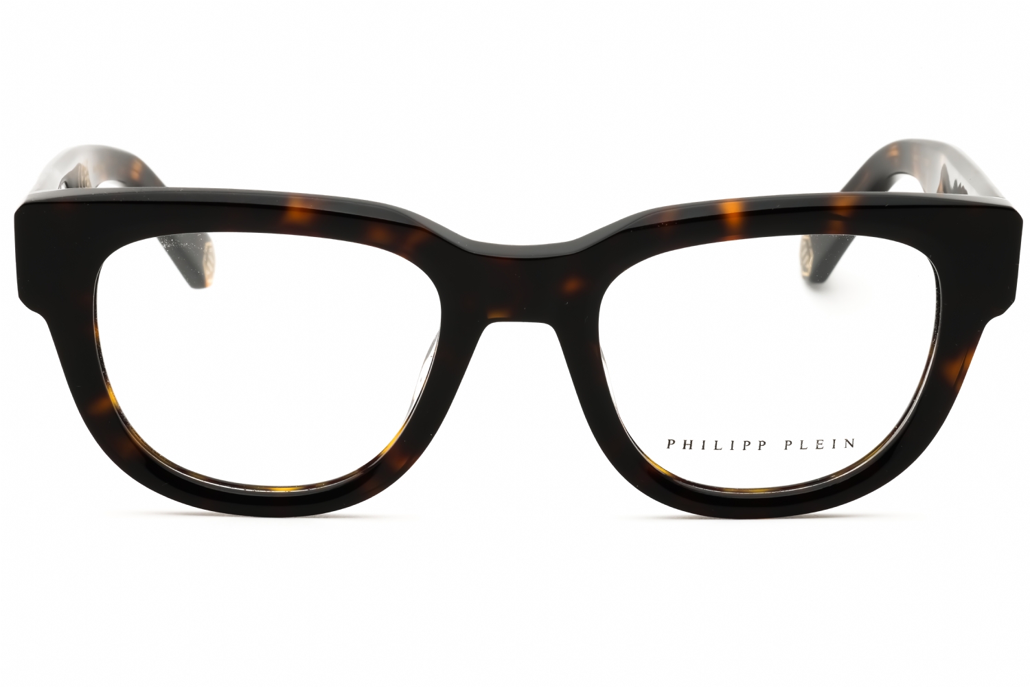 Philipp Plein VPP146M - Shiny Havana, Acetate, Round frame