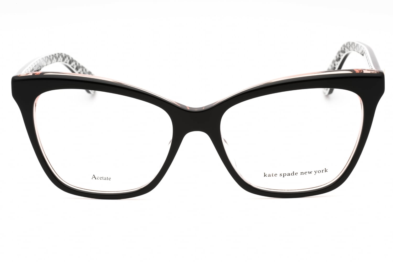 Kate Spade ADRIA - Black Pink, Mixed Materials, Cat Eye frame