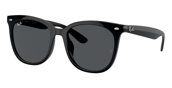 Ray-Ban RB4379D - Black, Acetate, Rectangle frame
