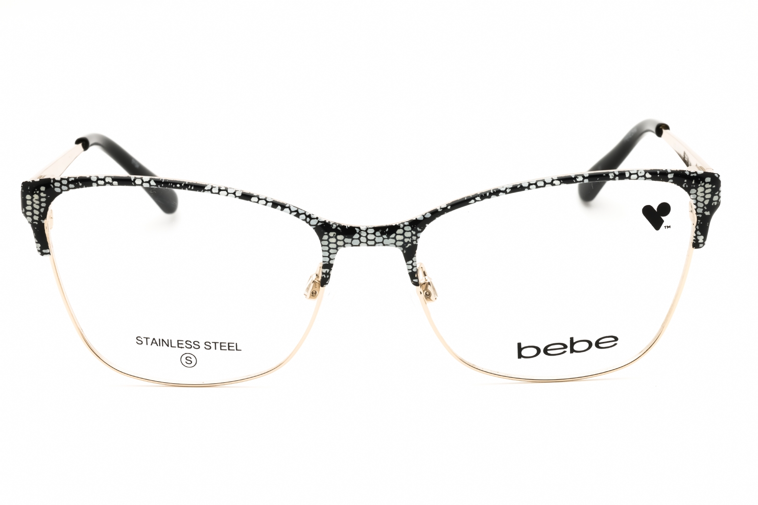 Bebe BB5221 - JET Lace, Metal, Cat Eye frame